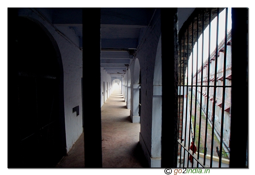 Inner jail view at Andaman